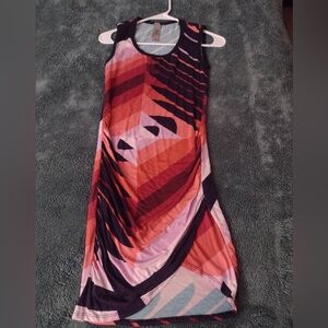 GO Couture Ruched Dress Women's Size Medium